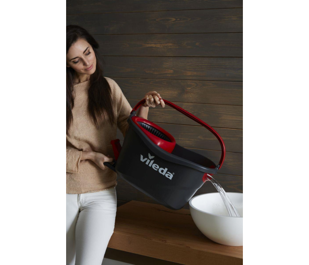VILEDA Easy Wring and Clean Turbo mop obrotowy okragly - 388761 - zdjęcie 4